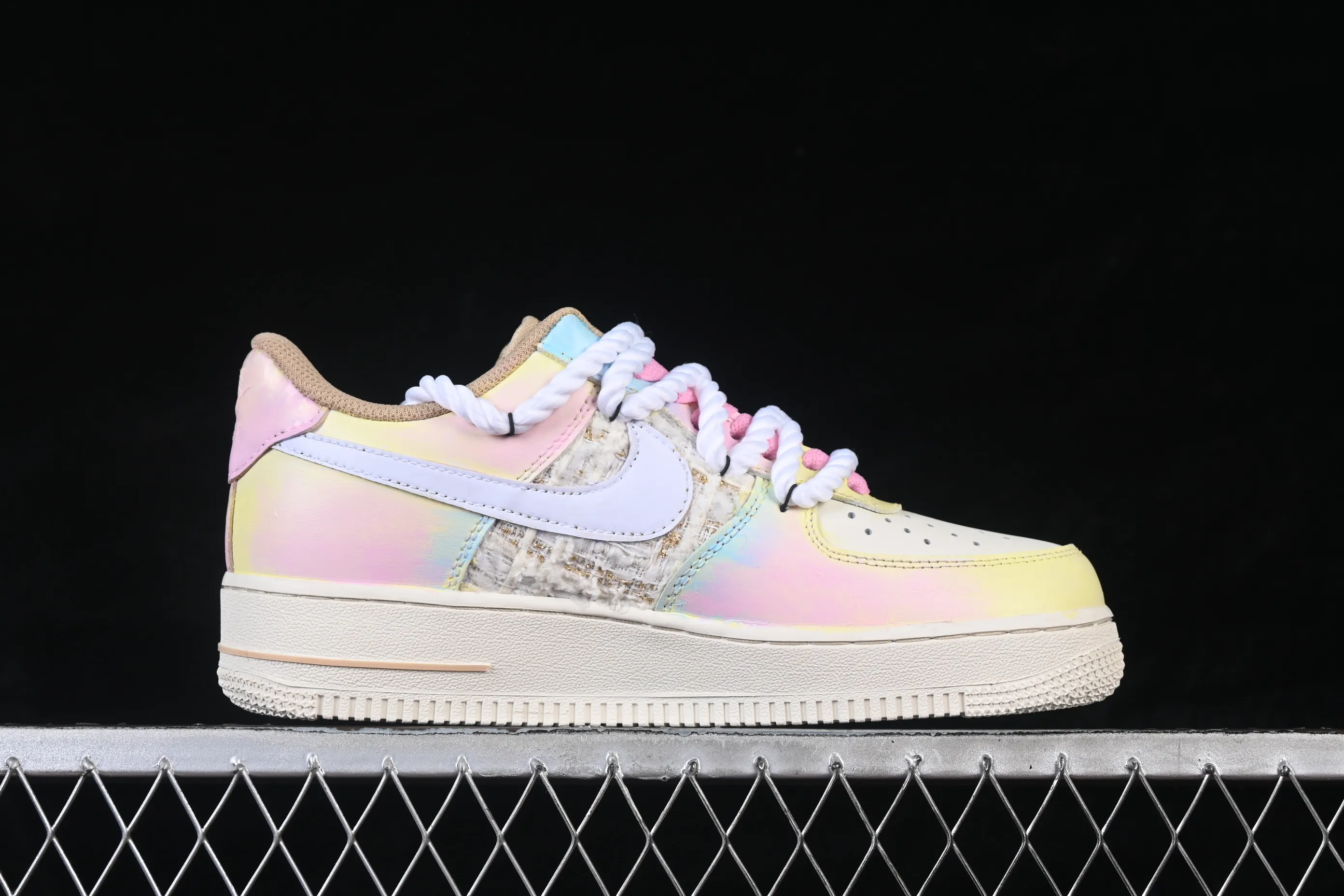 All categories Nk Air Force 1 Air Force series Nk Air Force 1 Low Air Force low-top Nike Air Force 1'07 Low "Mist Island Starlight" Hand-painted graffiti Wuyu Starlight Air Force One low-top casual sneakers FJ7740-120
